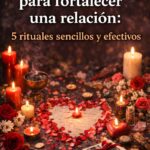 Hechizos de amor para fortalecer una relación: 5 rituales sencillos y efectivos